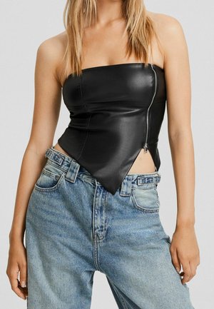 Bluse - black