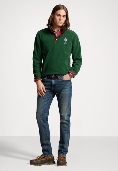 Polo Ralph Lauren POLO BEAR BRUSHED FLEECE PULLOVER - Fleece jumper - vintage pine