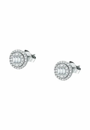 Ohrringe - weißgoldfarben