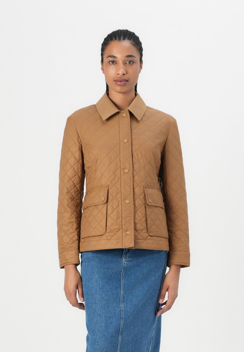 Tommy Hilfiger - PADDED SLIM QUILTED JACKET - Light jacket - hickory, Enlarge