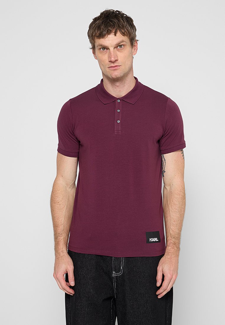 Karl Lagerfeld Poloshirt (rood)paars