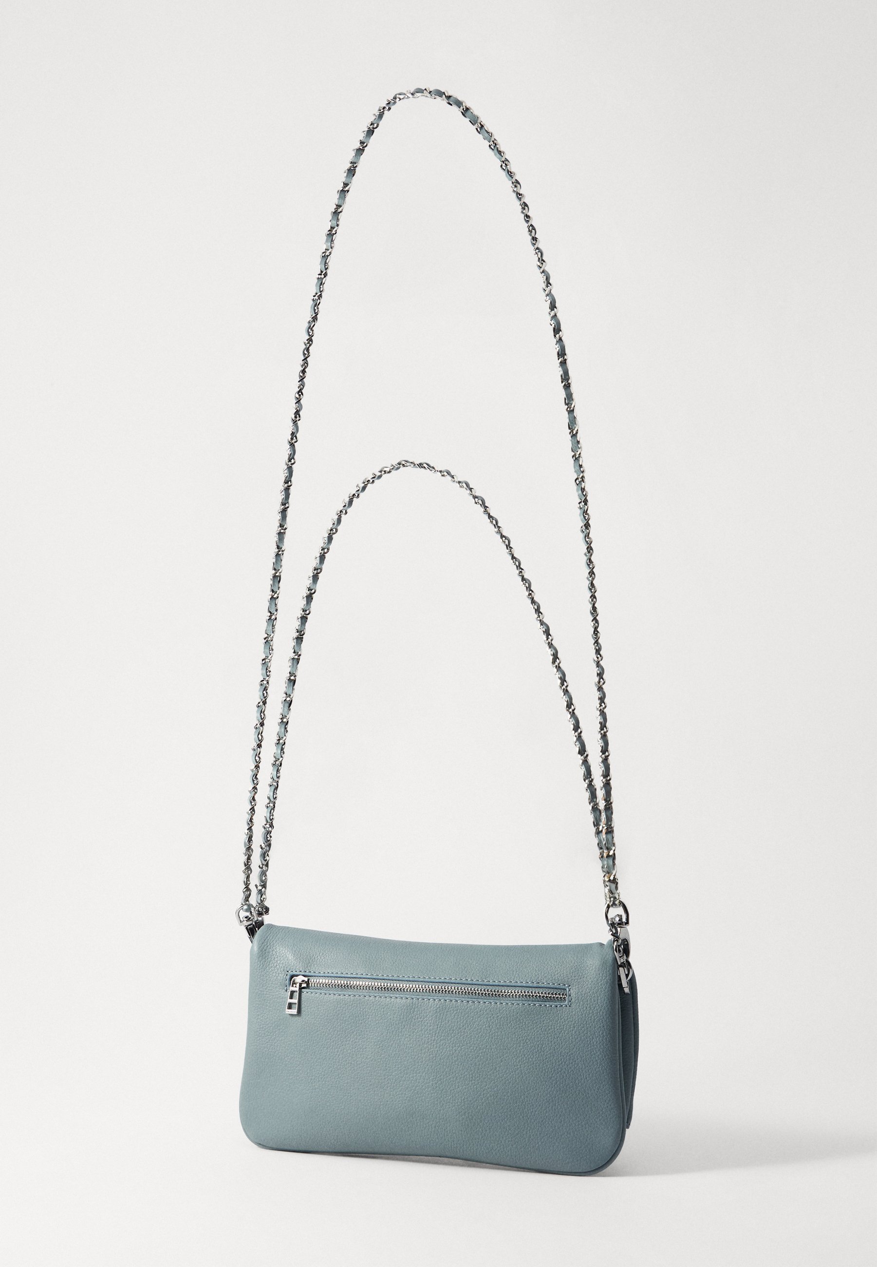 Zadig & Voltaire ROCK GRAINED LEATHER - Handbag - breeze/light