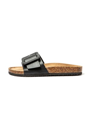 Pantolette flach - black