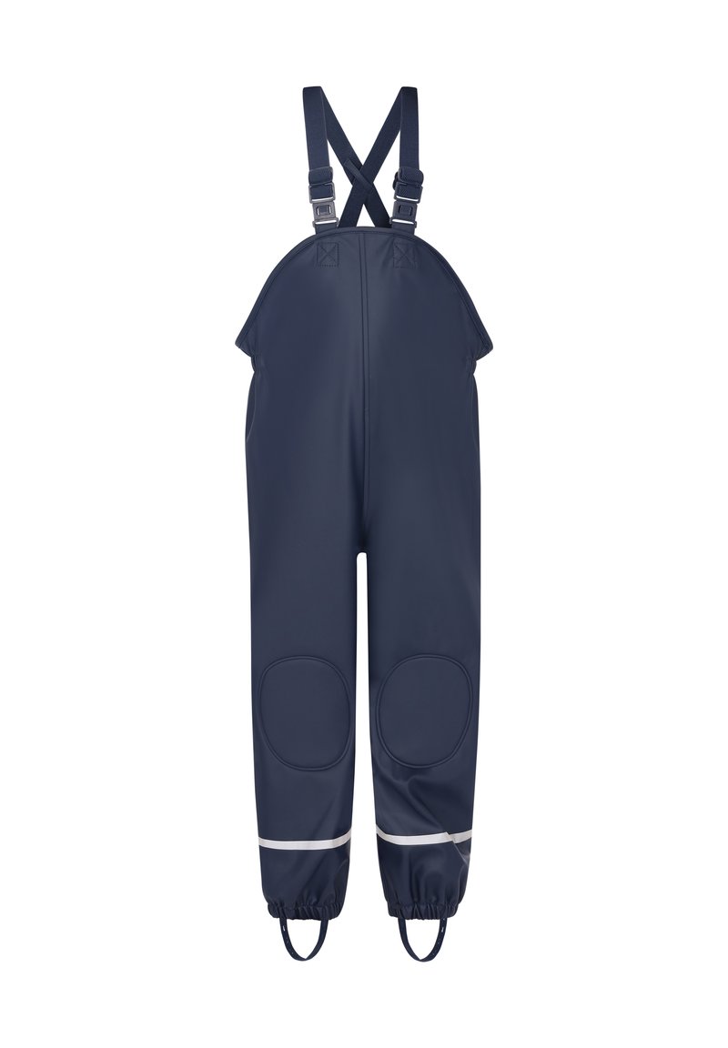 Jūras spēku ūdensizturīgs kombinezons ar regulējamiem siksnām, elastīgām aprocēm, ceļu sargiem un atstarojošiem akcentiem. Piemērots āra aktivitātēm.