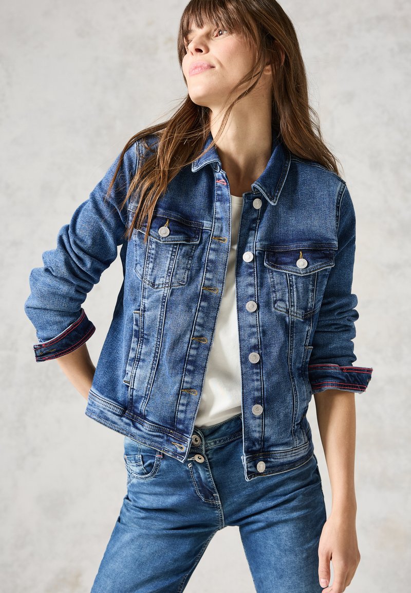 Cecil Pantaloni Casual Donna: Vita Media, Gamba Sottile E Coulisse