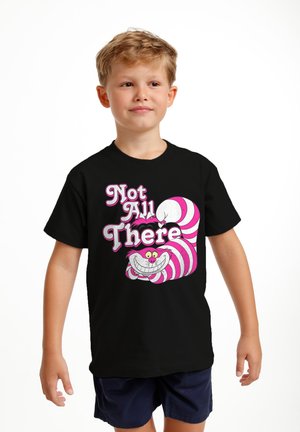 Henry Tiger, ALICE IN WONDERLAND ALL THERE - T-shirts print - black