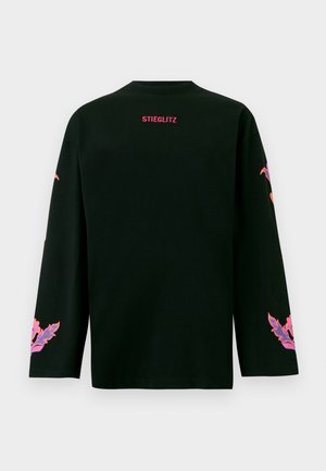 RENATA WIDE SKATE LONGSLEEVE - Long sleeved top - black