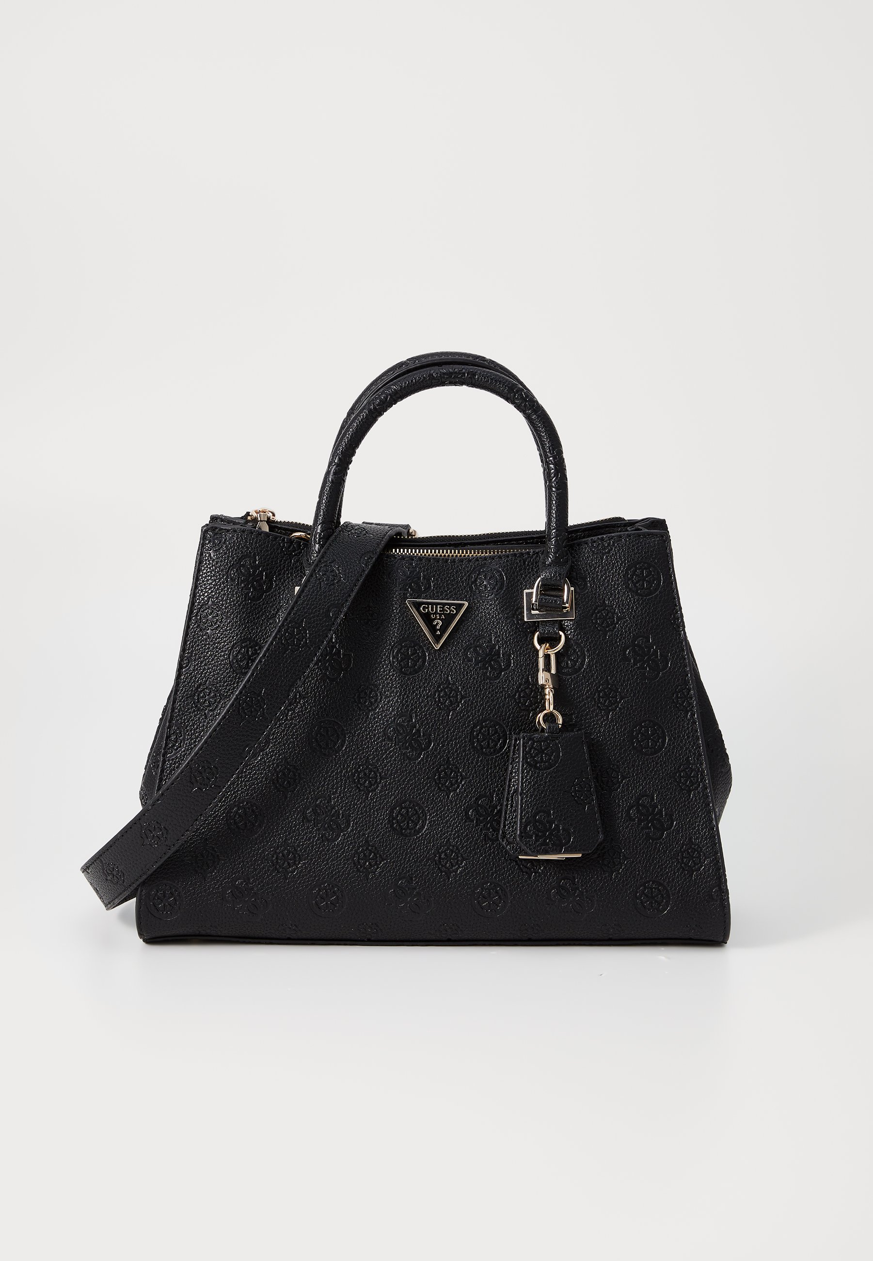 Pochette De Soirée GUESS Preziosa - En Satin, Avec Chaîne Et Charme Cœur, Dimensions 12 X 7 X 1,5 Pouces