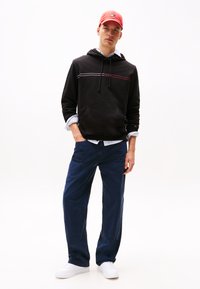 Tommy Jeans ENTRY GRAPHIC HOODIE - Sweatshirt - black