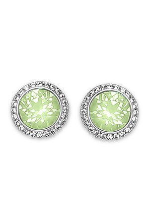 Crystal - Ohrringe - green