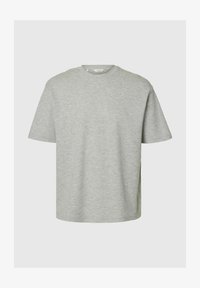 Unselected, light grey melange