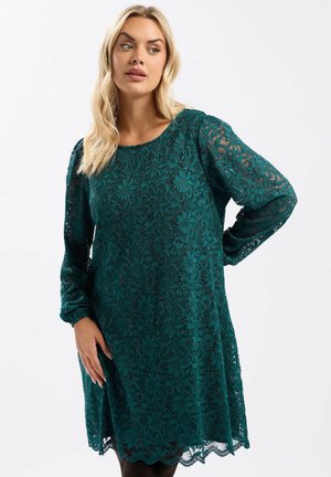 PLUS SIZE - Juhlamekko - teal
