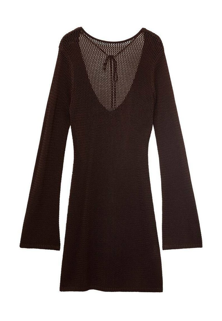 Mango MET OPEN RUG - Beach accessory - brown - Zalando