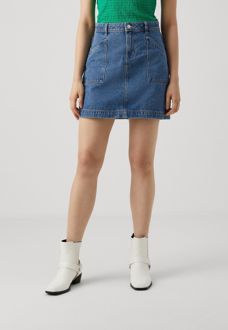 ONLY Tall Denimová sukně - light-blue denim
