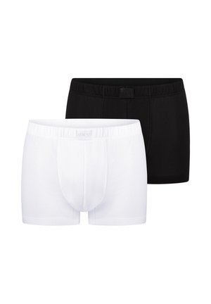 2 PACK - Boksershorts - weiß/schwarz