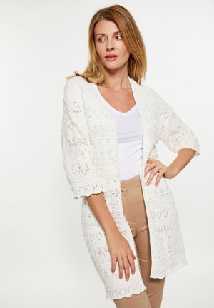 usha Strickjacke - wollweiss