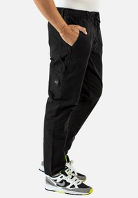Reell REFLEX EASY WORKER LC - Stoffhose -  black