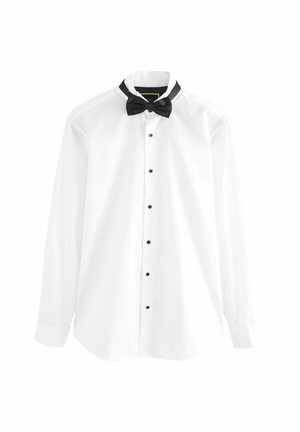 Next REGULAR FIT - DOUBLE CUFF AND BOW TIE  - Hemd - white