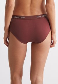 Marc O'Polo 3 PACK ESSENTIALS - Slip - deep ruby black plum