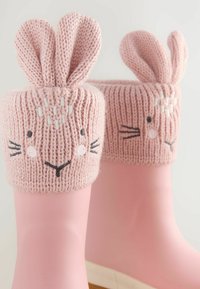 Next CUFF - REGULAR FIT - Gumáky - pink bunny