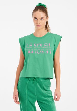SHORTSLEEVE - T-shirt imprimé - jardin green