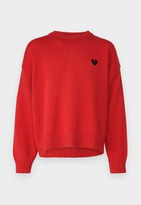 Kaotiko BROKEN HEART SWEATER UNISEX - Jumper - red