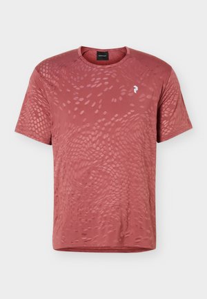 Peak Performance, DISCOVER TEE - Triko s potiskem - wild rouge