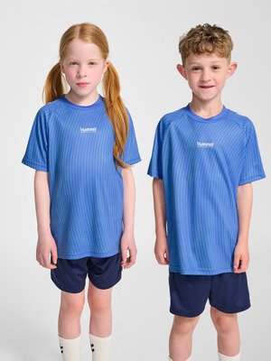 Hummel, Sports T-shirt - lichen blue
