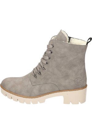 Rieker, Lace-up ankle boots - gris