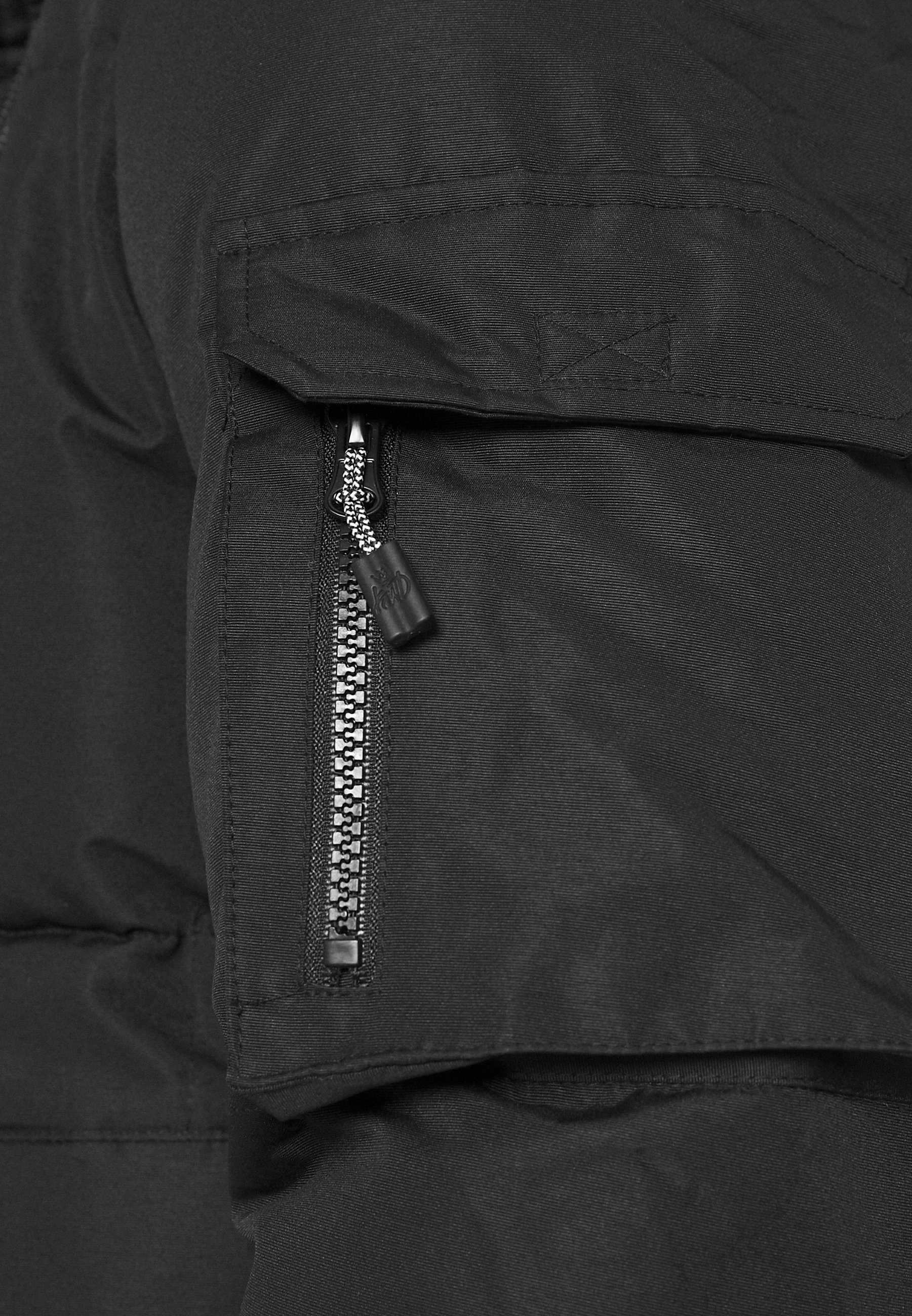 Kings Will Dream MILFORD PUFFER JACKET Vinterjakke black Kings Will Dream PUFFER JACKET Lett jakke blacksvart