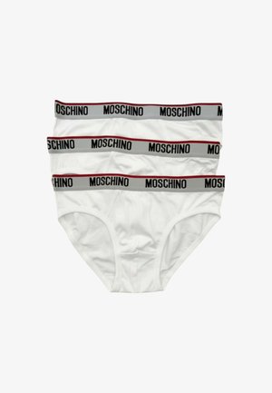 MOSCHINO, 3 PZ - Slip - white