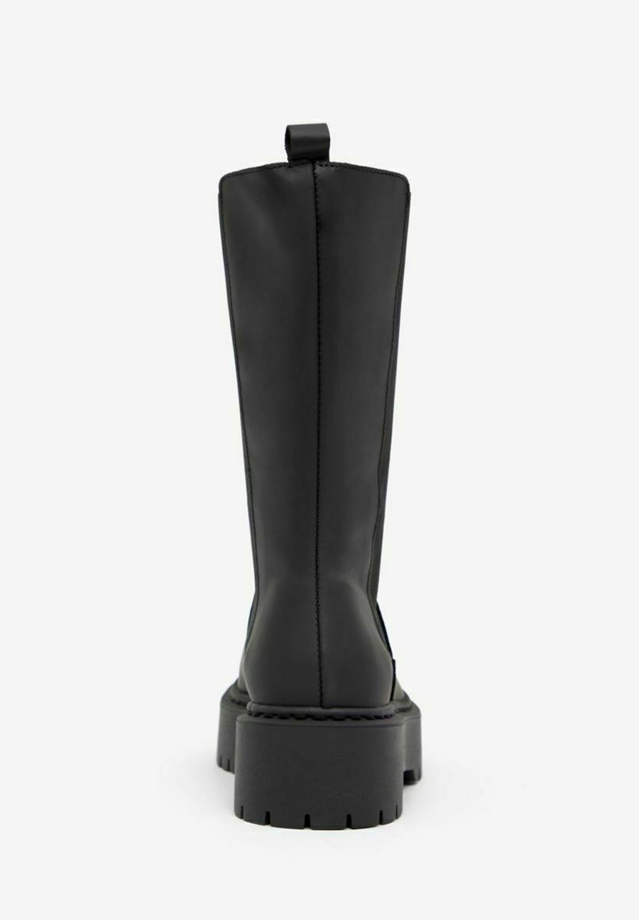 Bianco BIADEB LONG BOOT - Stivali con plateau - black/nero - Zalando.it