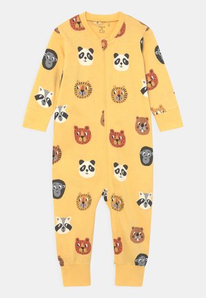 ANIMAL FACES UNISEX - Pyjamas - light dusty yellow