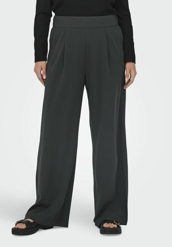 WEITEM BEINSCHNITT NORMAL GESCHNITTEN  - Stoffhose - phantom