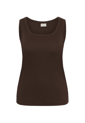 Kaffe Curve, KCCARINA TANK - Top - coffee bean