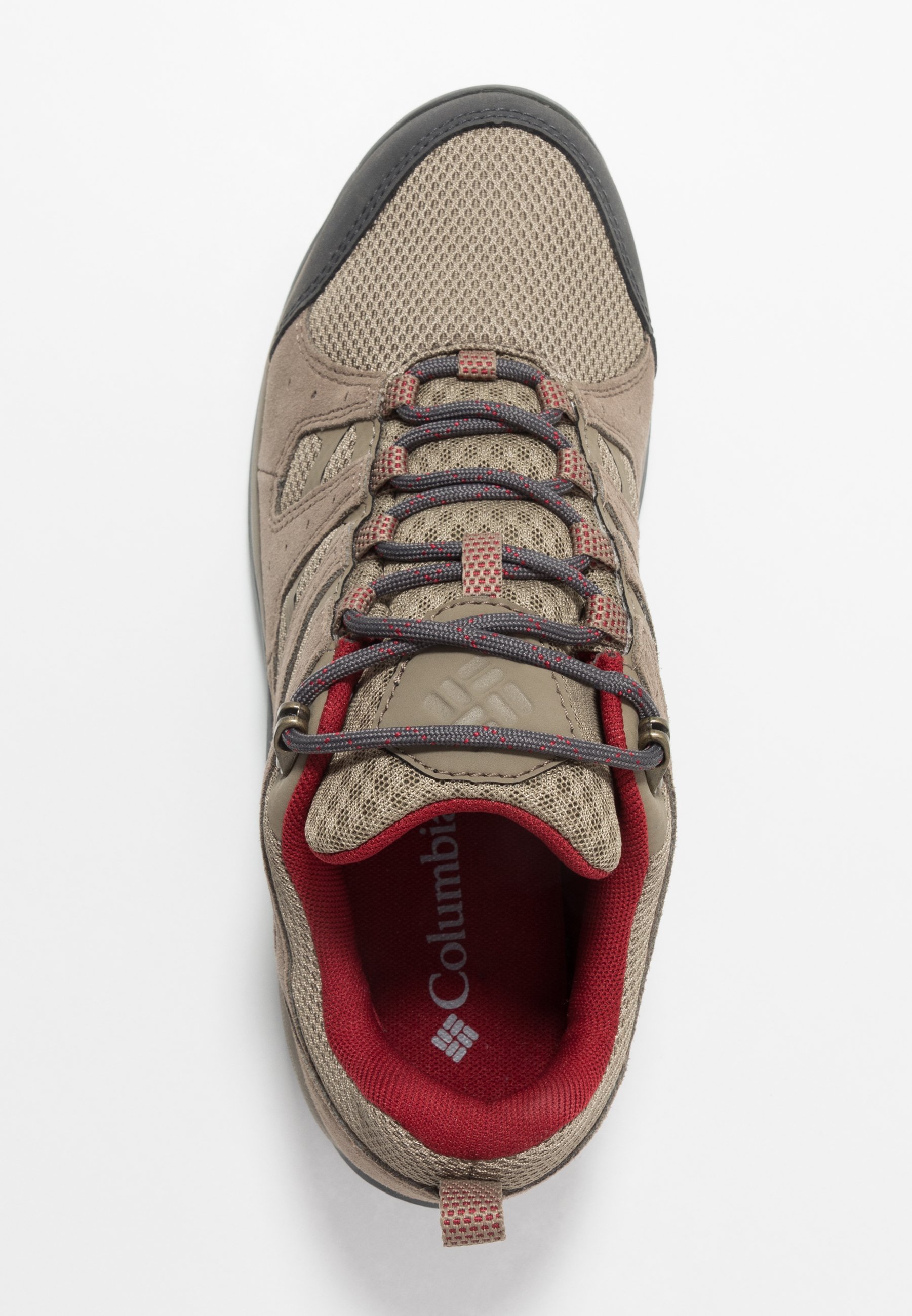 Columbia REDMOND V2 WP - Zapatillas de senderismo - pebble/beet/beige -  Zalando.es