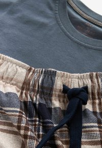 Next MOTIONFLEX COSY SET STANDARD - Pyjama set - grey stone check