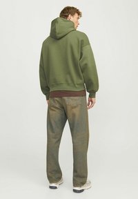 Jack & Jones EINFARBIG - Hoodie - cypress