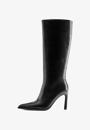 PULL&BEAR, HIGH HEEL BOOT - Bottes à talons hauts - black