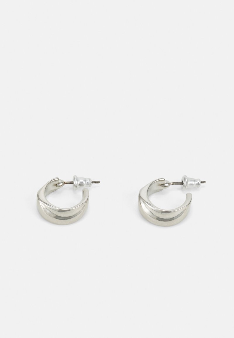 Icon Brand UNDA HOOP UNISEX - Auskarai - silver-coloured