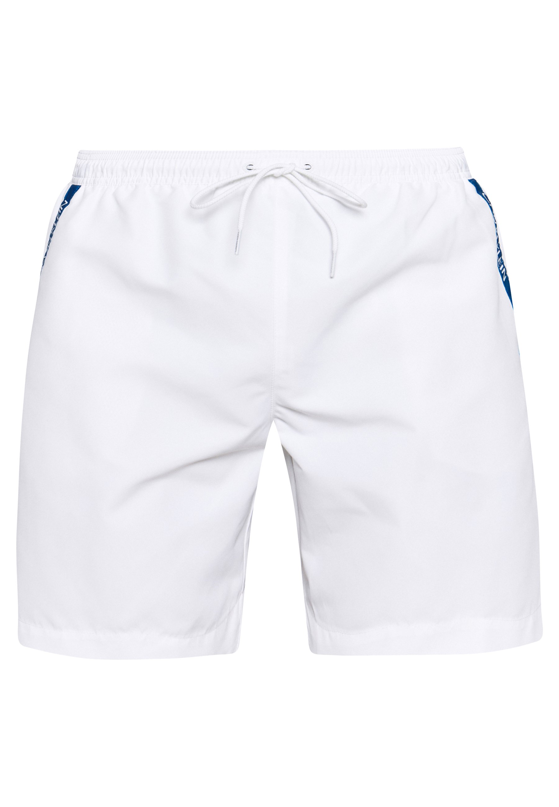 white drawstring shorts