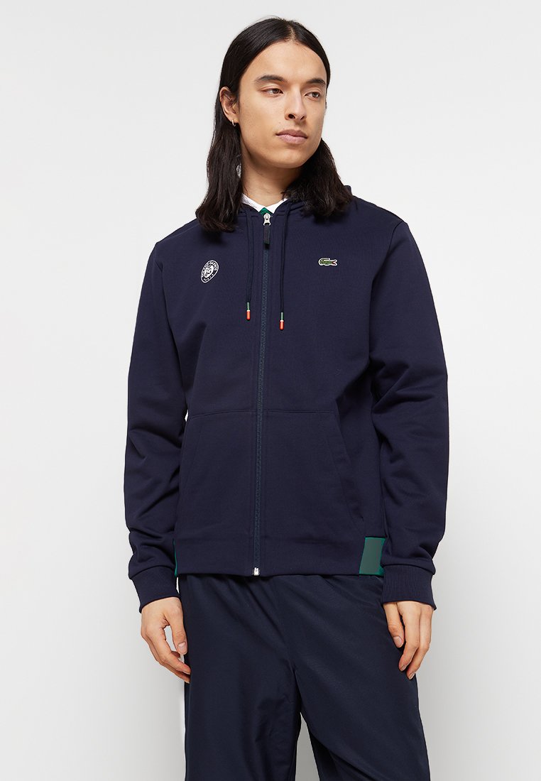 Bluză de molton cu fermoar