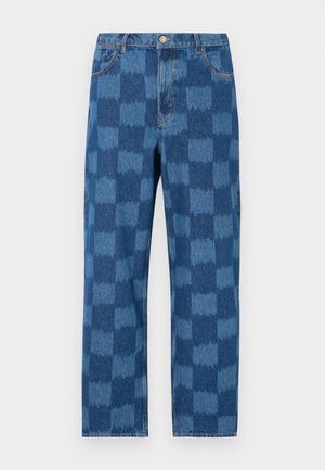Marimekko BARREL JÄKÄLÄ UNISEX - Relaxed fit -farkut - mid indigo