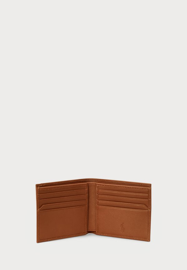 SMOOTH LEATHER BILLFOLD WALLET - Wallet - saddle3