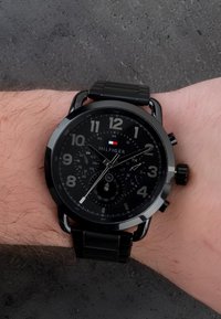 Tommy Hilfiger BOLD - Chronografinis laikrodis - midnight black