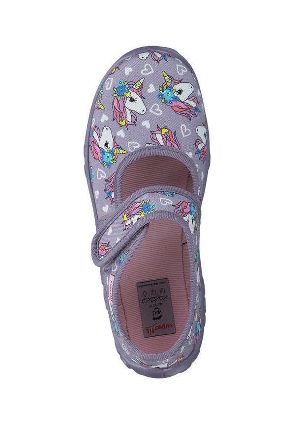 Riemchenballerina – violett