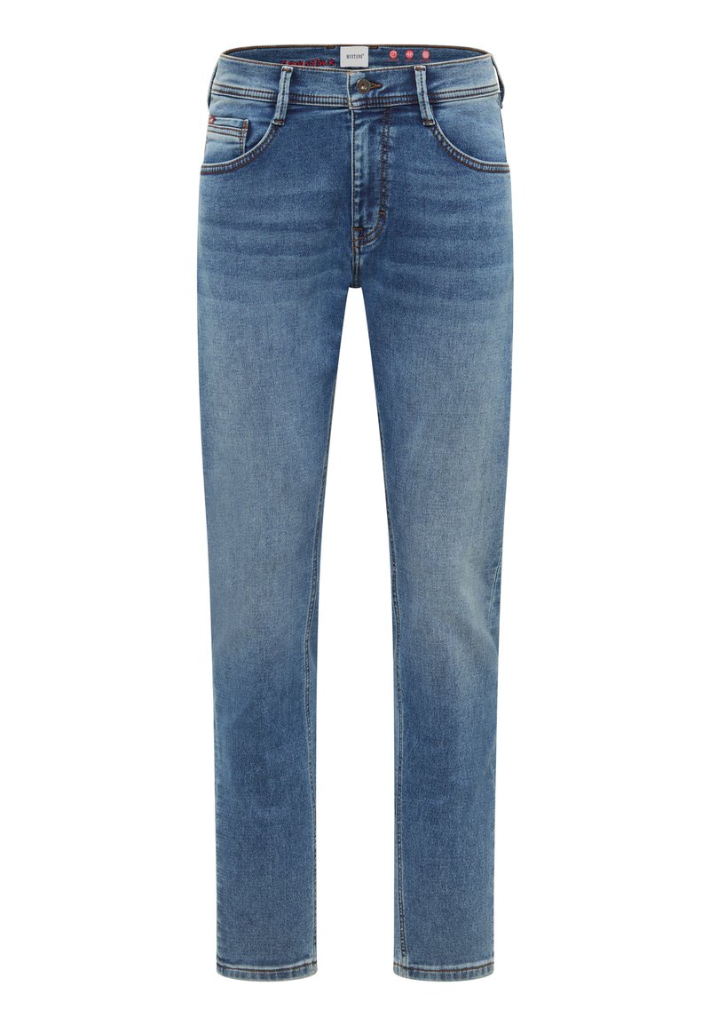 mustang Slim fit jeans blauw denim/bluedenim mustang Slim fit jeans blauw denim/bluedenim