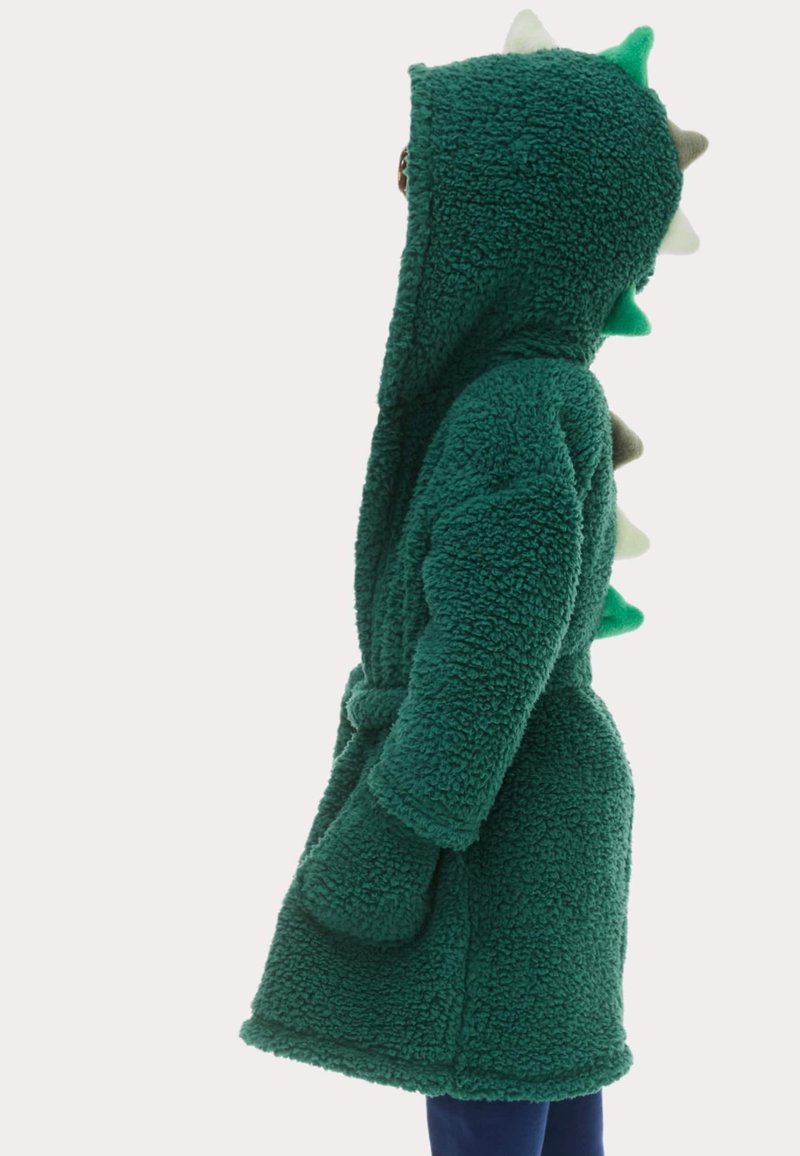 Marks & Spencer NOVELTY DINO - Dressing gown - green mix/mottled green - Zalando Marks & Spencer NOVELTY DINO - Dressing gown - green mix/mottled green - Zalando