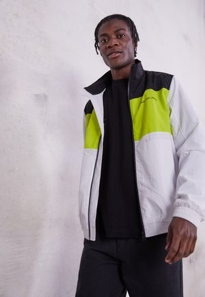 Calvin Klein Jeans BOLD COLORBLOCK JACKET - Giacca sportiva - bright white