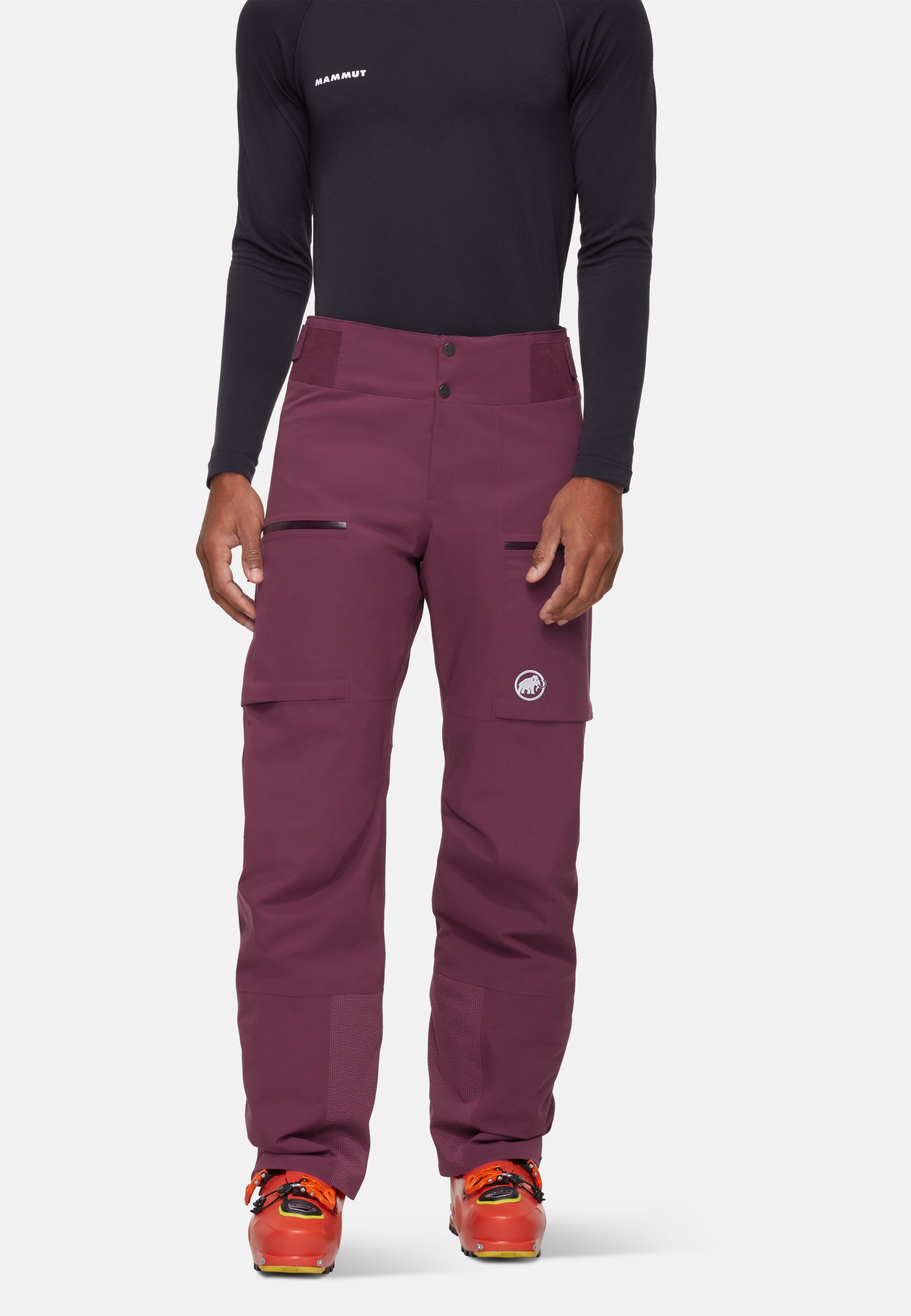 Mammut STONEY HS PANTS MEN - Ski pants - dark marsh/green - Zalando